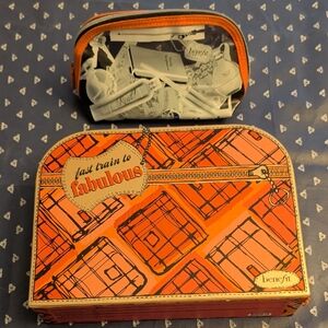 Benefit Fast Train to Fabulous Orange and White Set